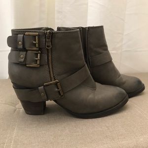 Distressed Ankle boots